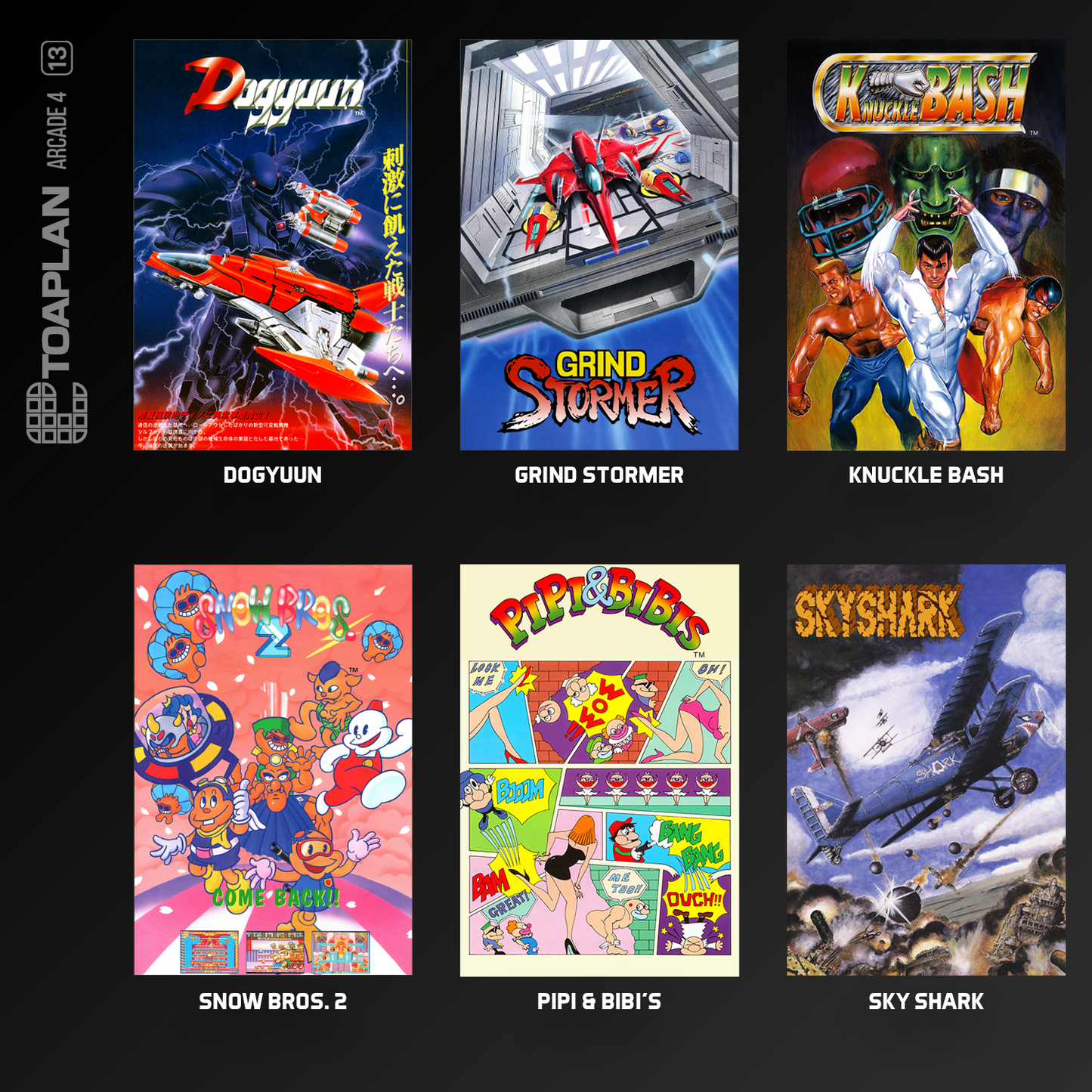 Cartucho Evercade Toaplan Arcade Collection 4