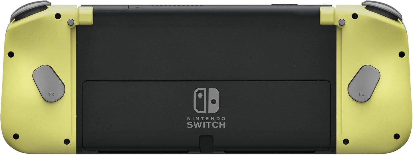 Switch Hori Split Pad Com Gris Claro y amarillo portatil