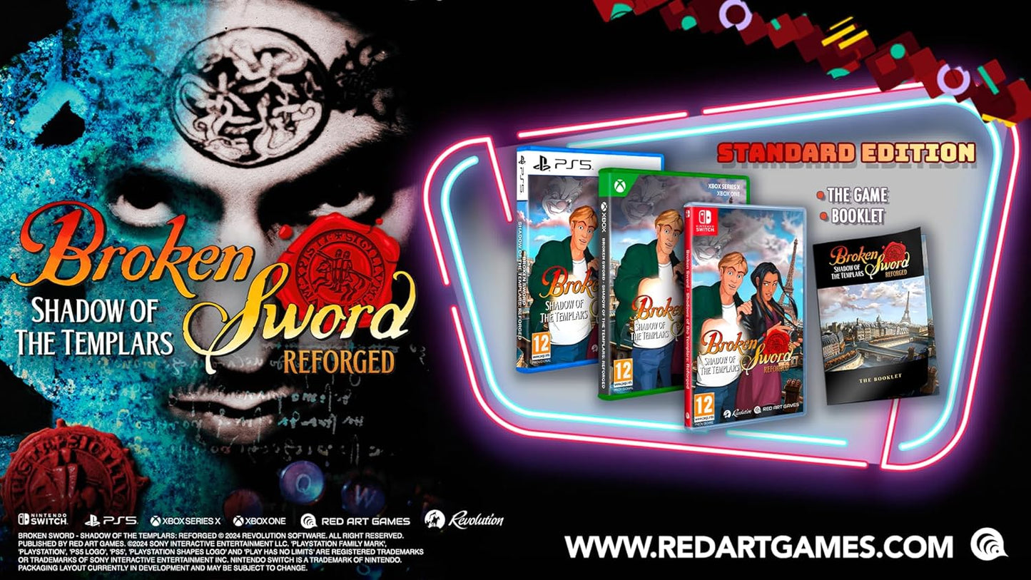 Switch Broken Sword - Shadow of the Templars: Reforged