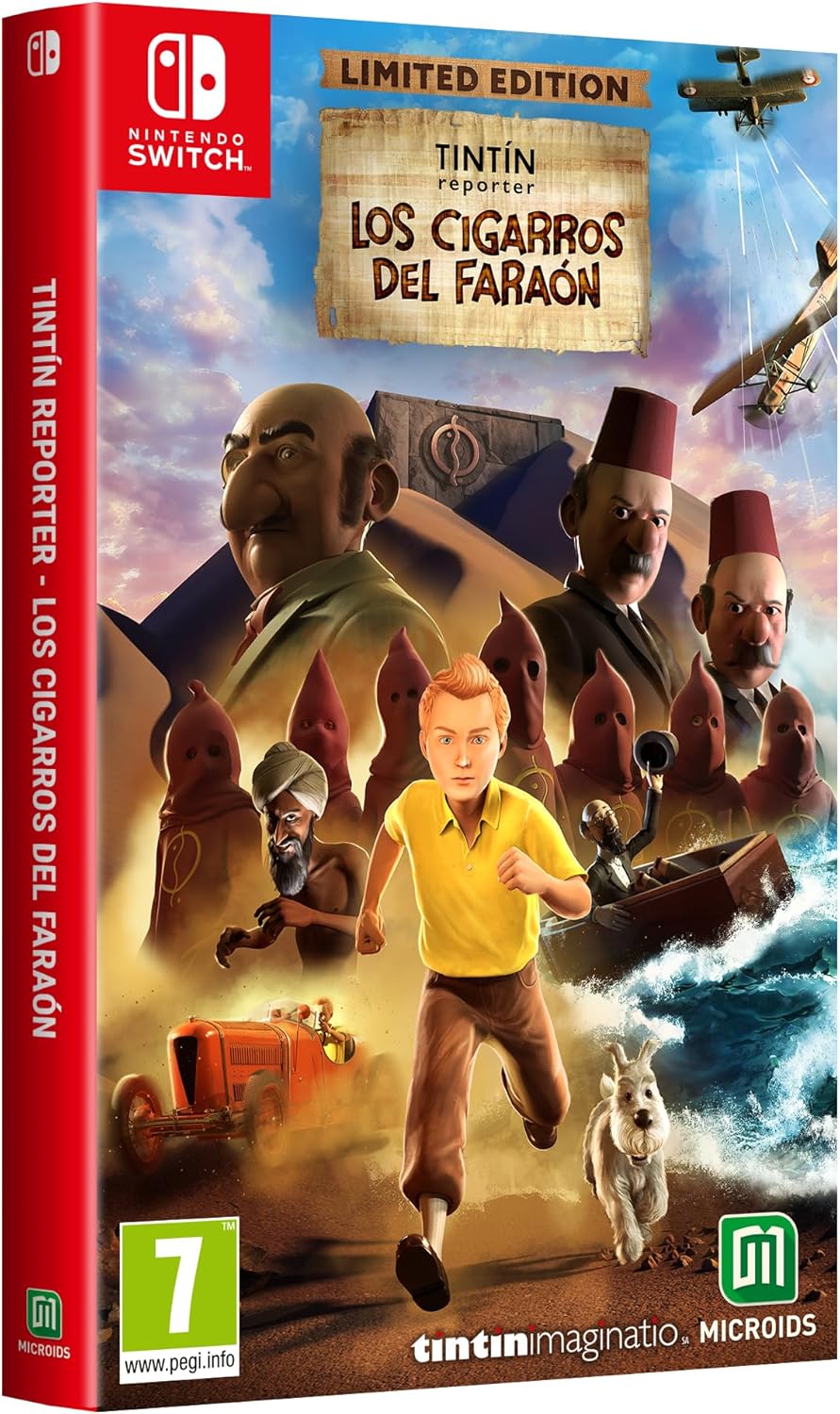 Switch Tintin reporter - Los cigarros del faraón - Limited Edition