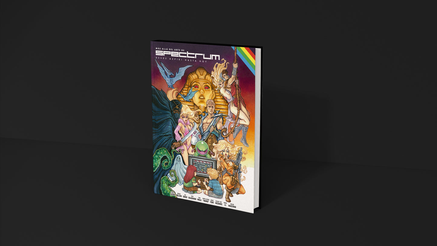 Libro Más allá del arte de Spectrum desde Azpiri hasta hoy