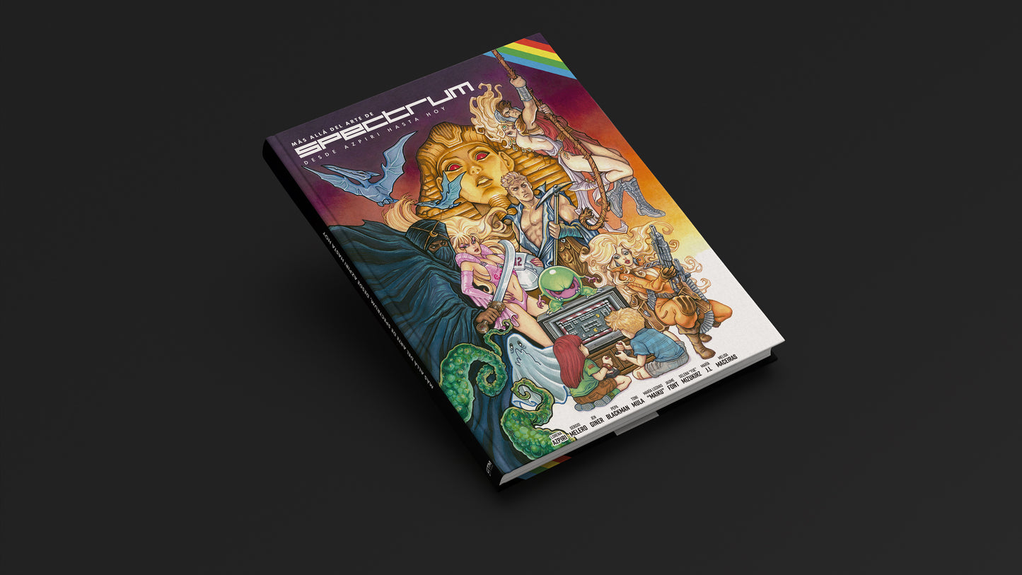 Libro Más allá del arte de Spectrum desde Azpiri hasta hoy