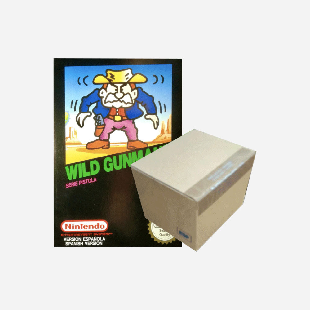 NES Wild Gunman - Caja Sellada (6 Unidades) | Edición de Colección