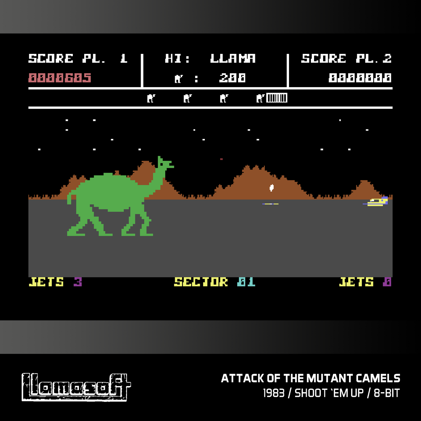 Cartucho Evercade The Llamasoft Collection