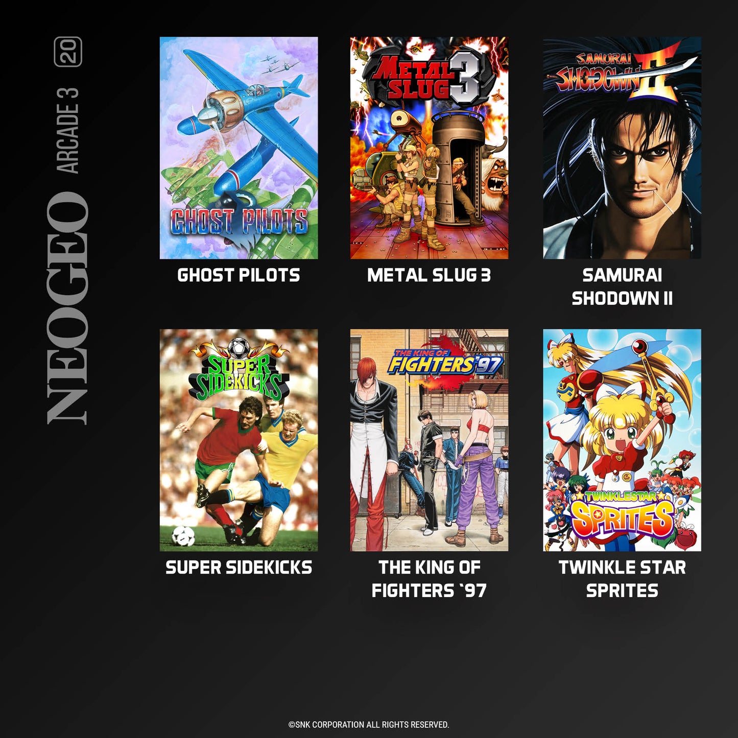 Cartucho Evercade NEOGEO Arcade 3