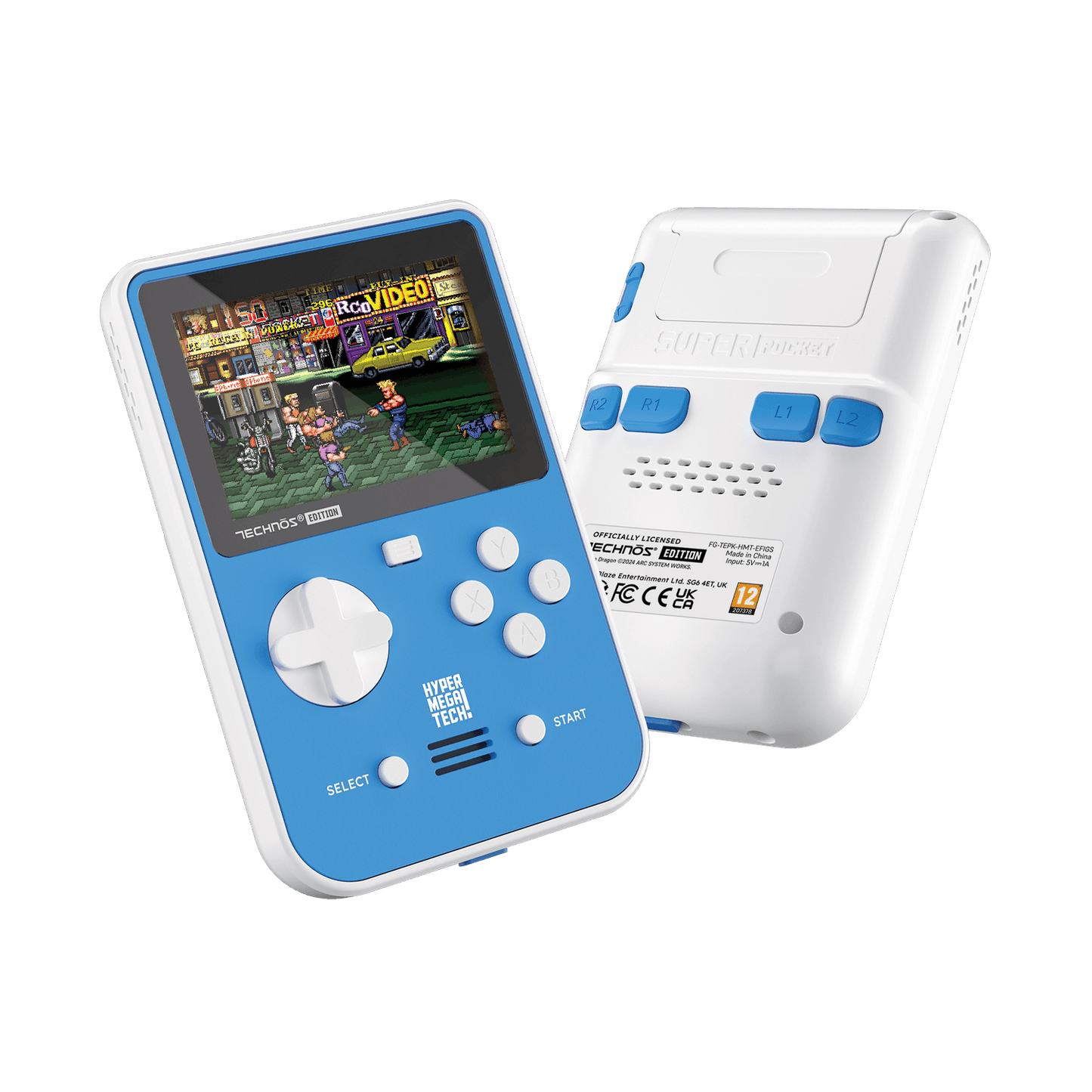 EVERCADE SUPER POCKET TECHNOS