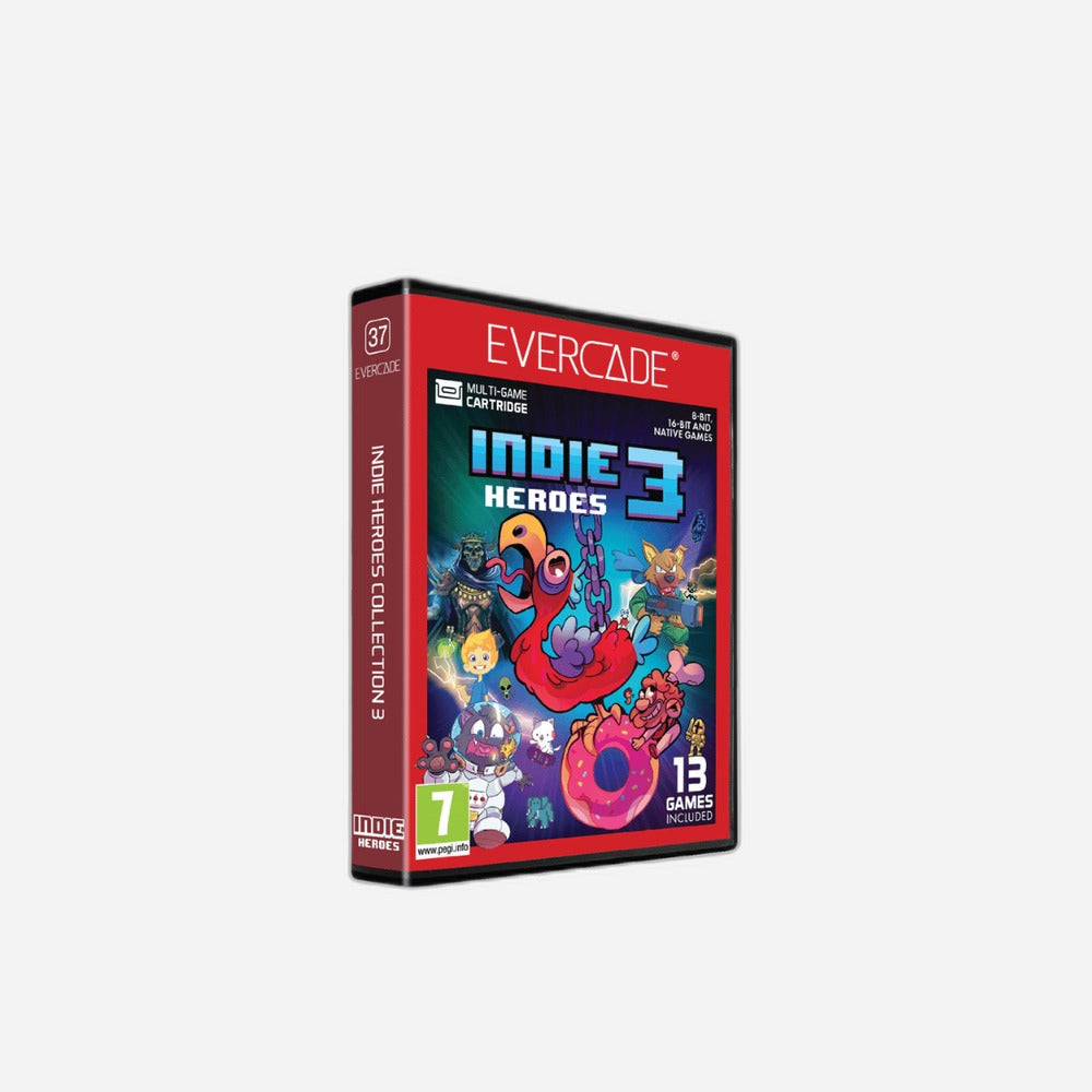 Cartucho Evercade Indie Heroes Collection 3