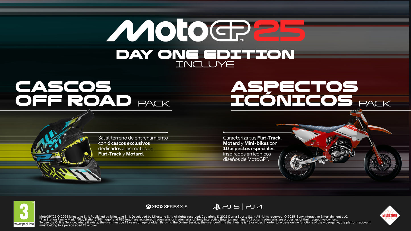PS4 MotoGP 25 Day One Edition