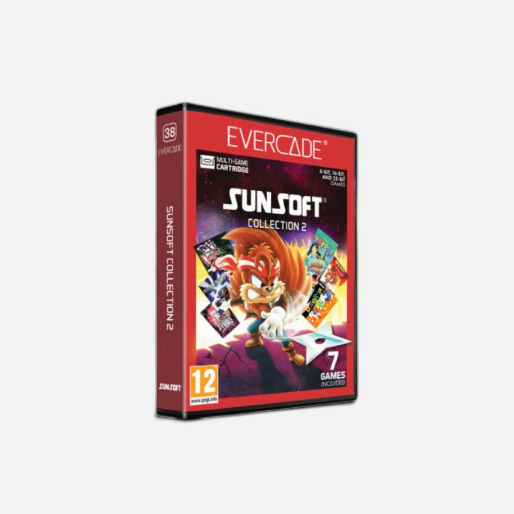Cartucho Evercade Sunsoft Collection 2