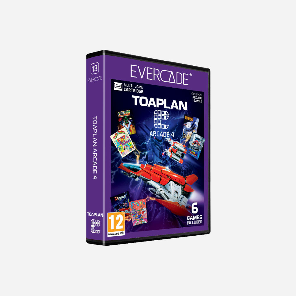 Cartucho Evercade Toaplan Arcade Collection 4