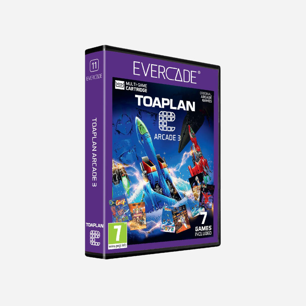 Cartucho Evercade Toaplan Arcade Collection 3
