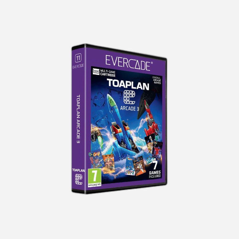 Cartucho Evercade Toaplan Arcade Collection 3