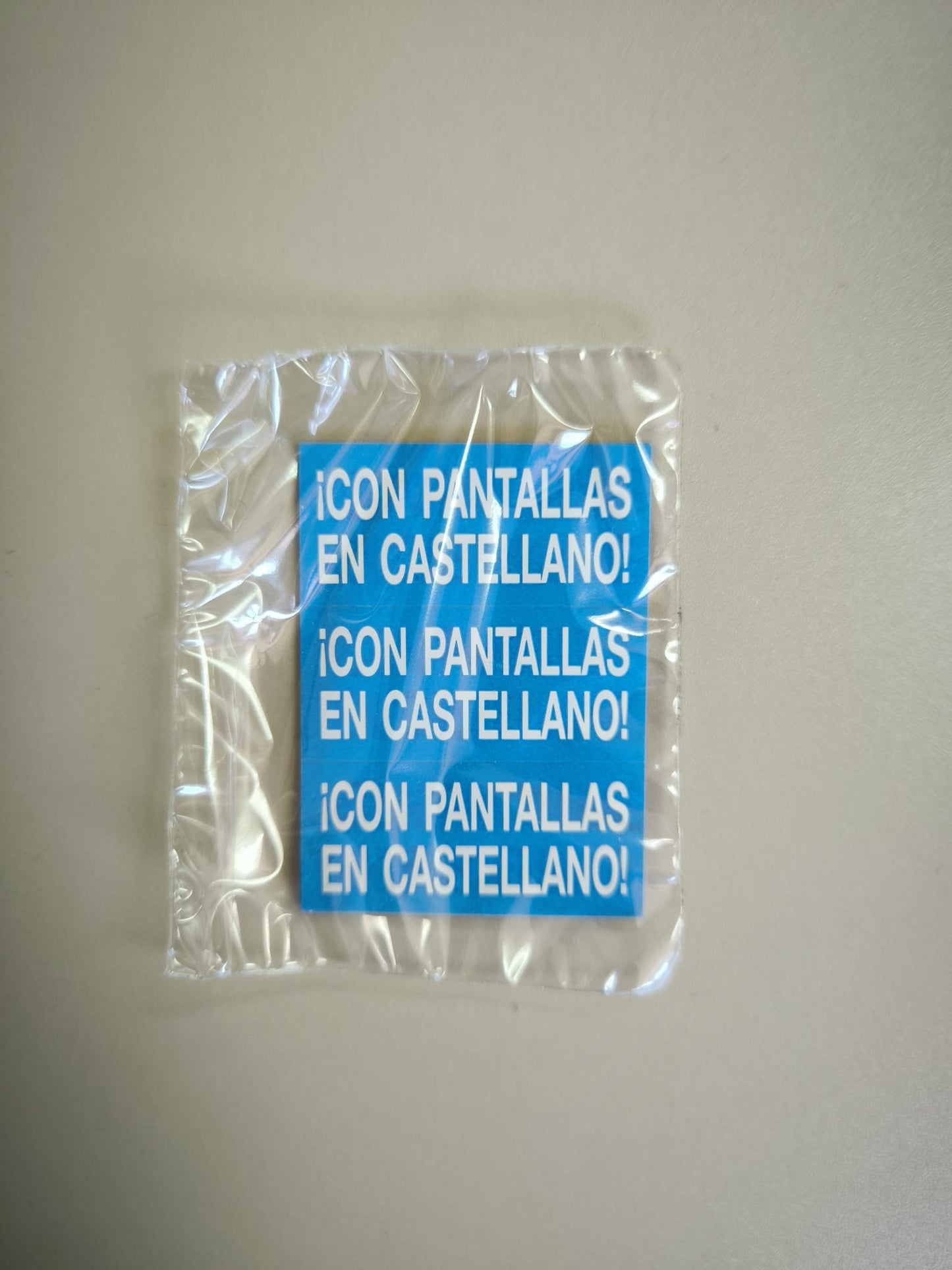 Pegatinas Con Pantallas en Castellano SPACO Pack de 3