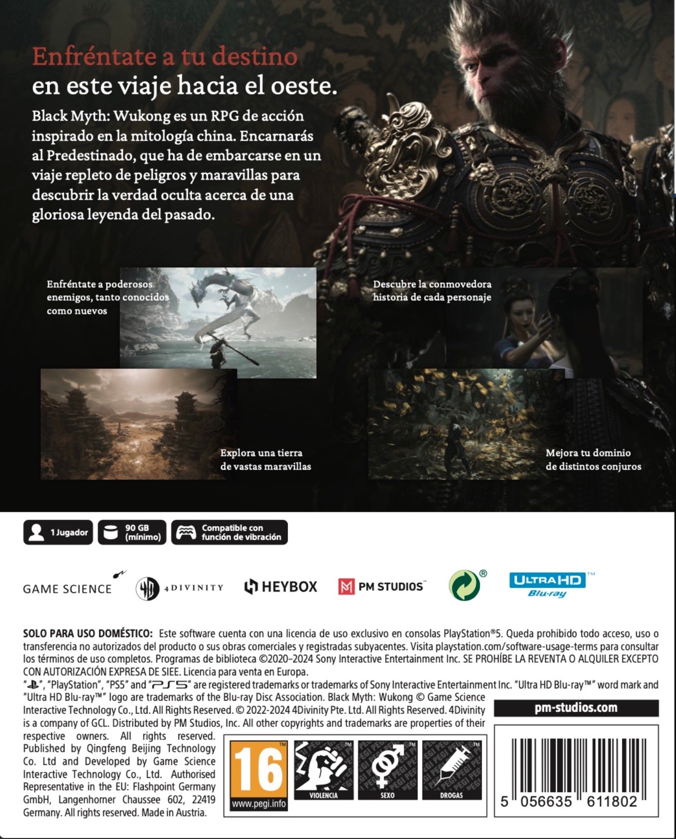 PS5 Black Myth Wukong