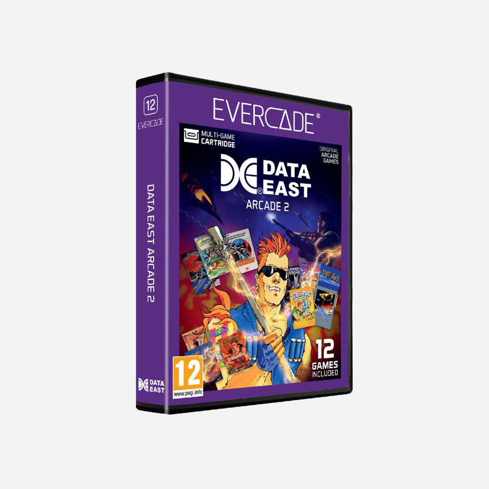 Cartucho Evercade Data East Arcade Collection 2