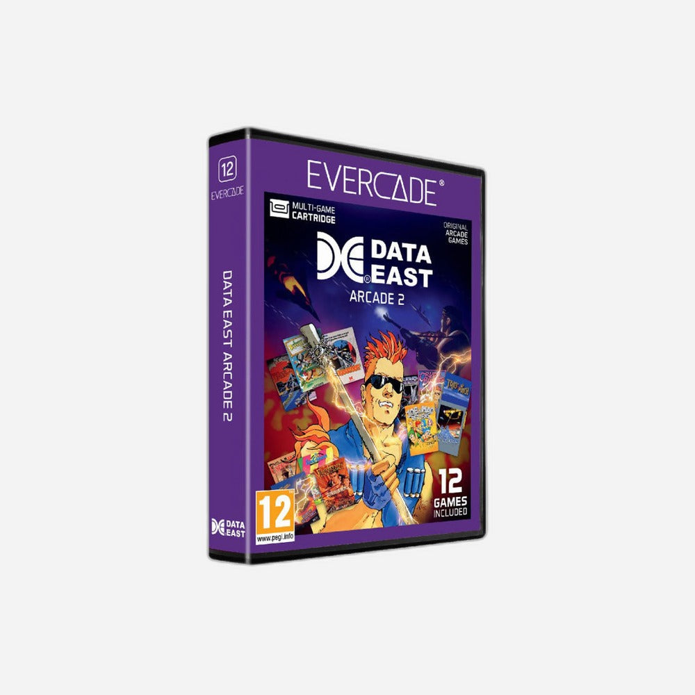Cartucho Evercade Data East Arcade Collection 2