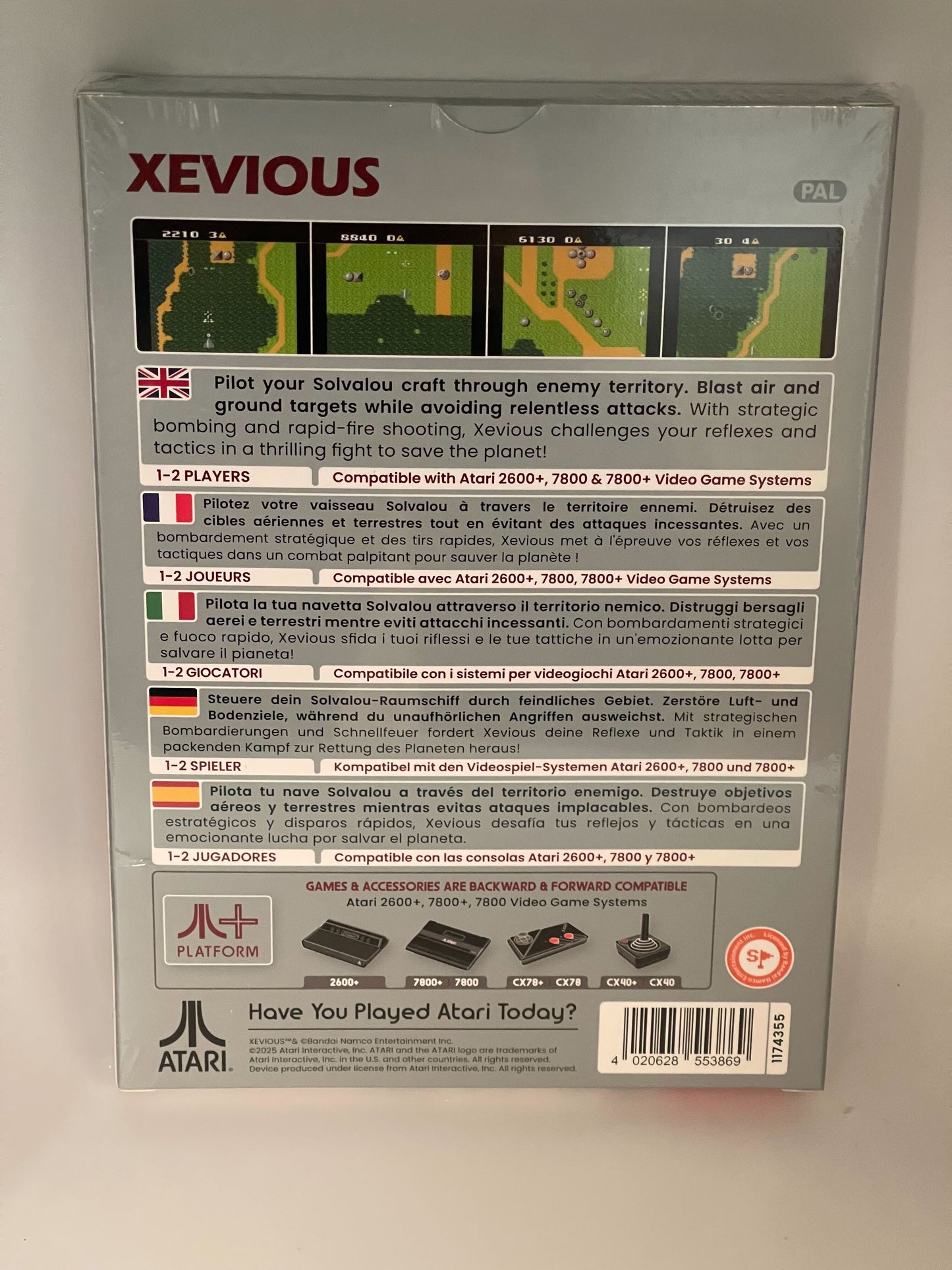 Atari 7800 Xevious
