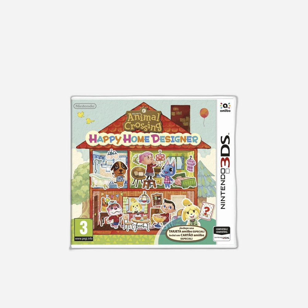 3DS Animal Crossing: Happy Home Designer+1 tarjeta amiibo