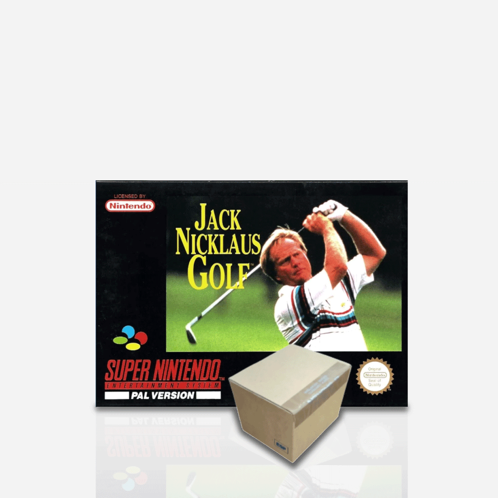 Caja de Coleccionista - SNES Jack Nicklau's Golf