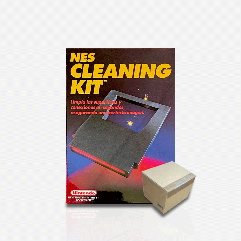 NES Cleaning Kit - Caja Sellada (6 Unidades) | Edición de Colección