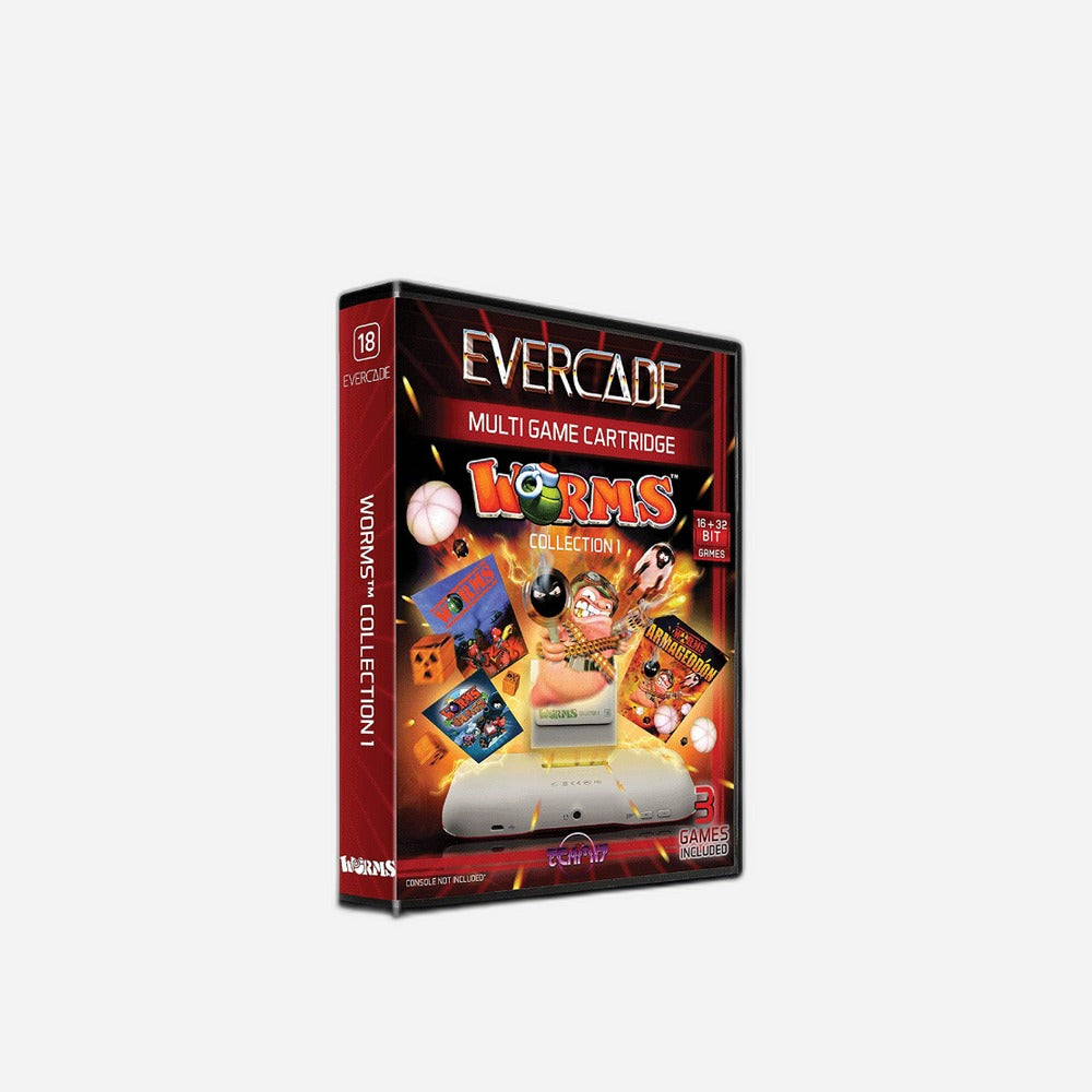 Cartucho Evercade Worms Collection 1