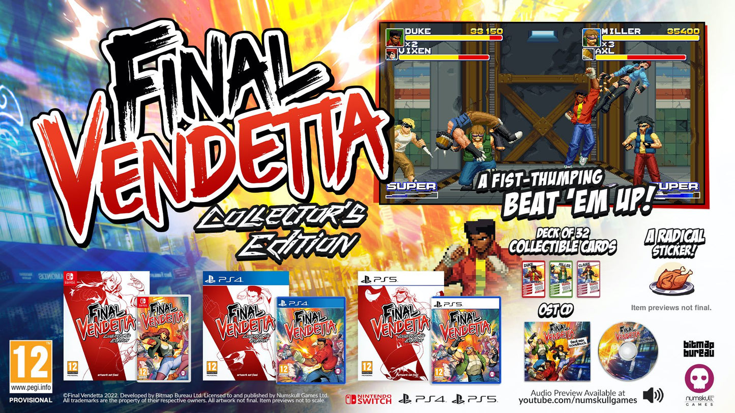 PS5 Final Vendetta edición coleccionista