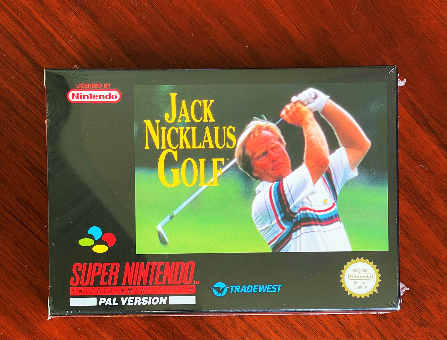 Caja de Coleccionista - SNES Jack Nicklau's Golf