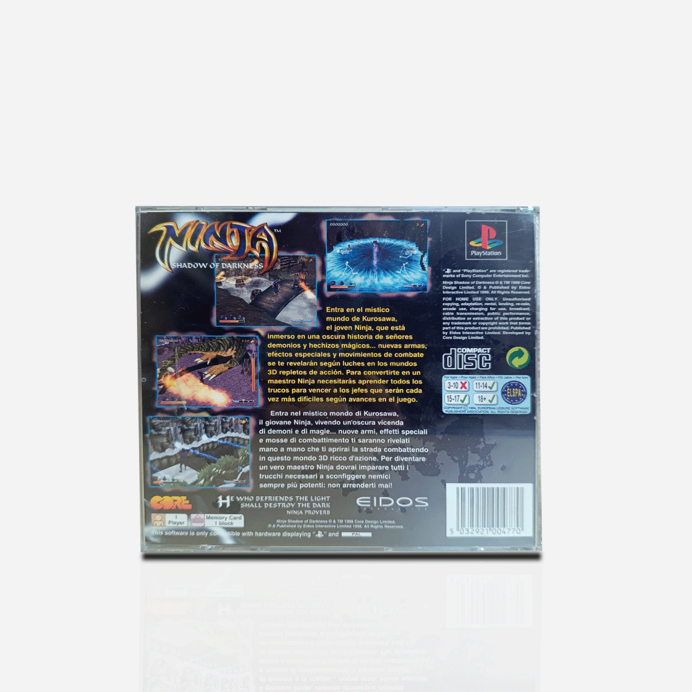 PSX Ninja Shadow of Darkness
