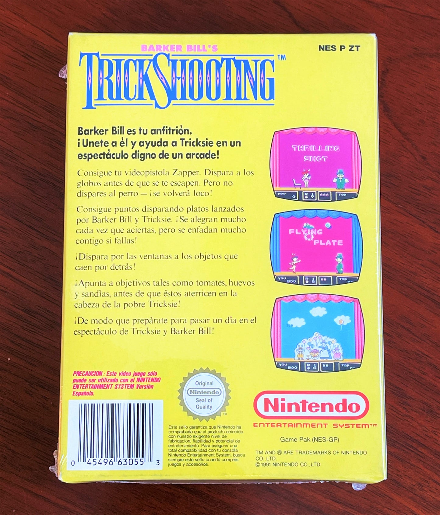 NES Trick Shooting - Caja Sellada (6 Unidades) | Edición de Colección