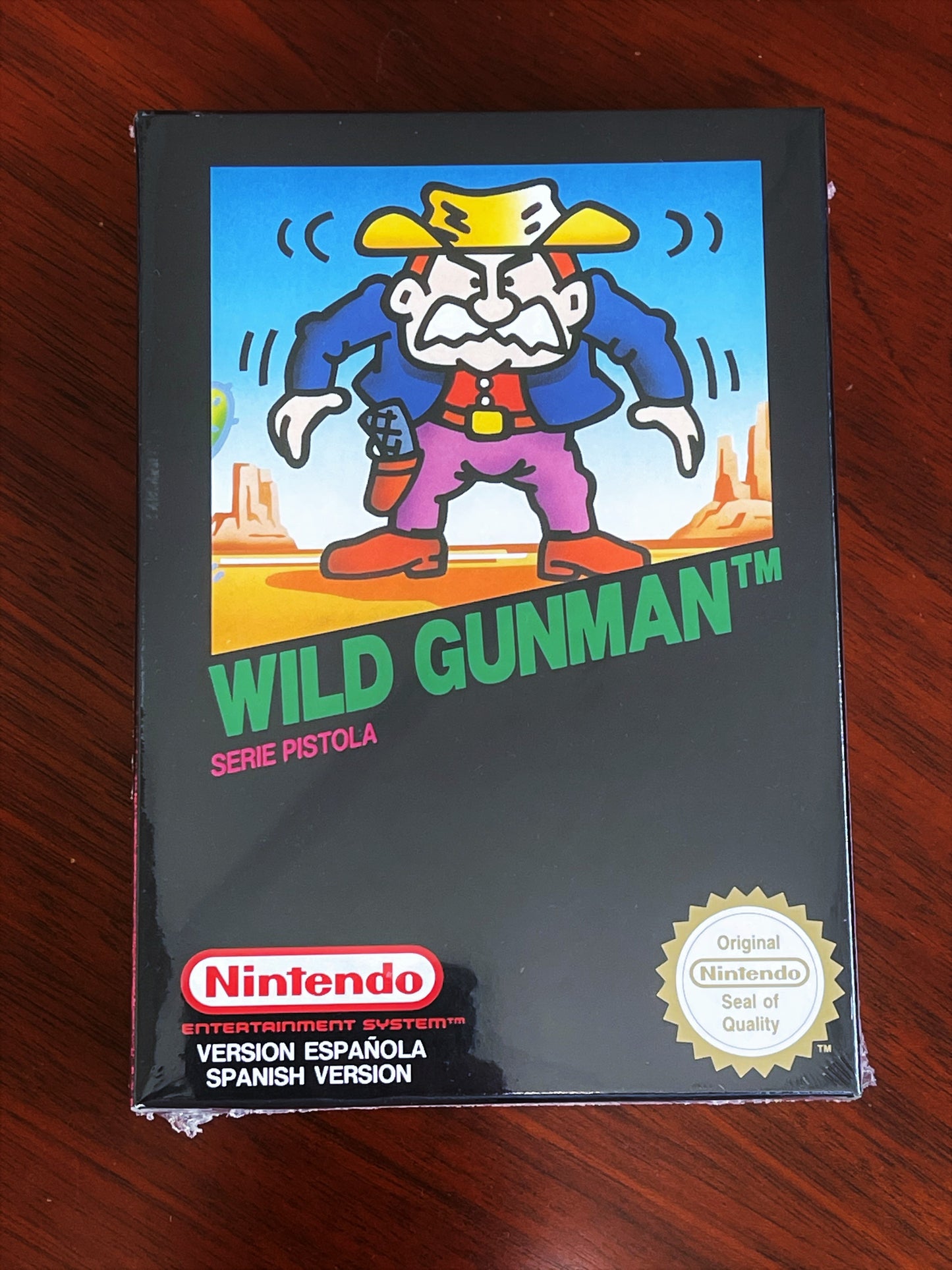NES Wild Gunman - Caja Sellada (6 Unidades) | Edición de Colección