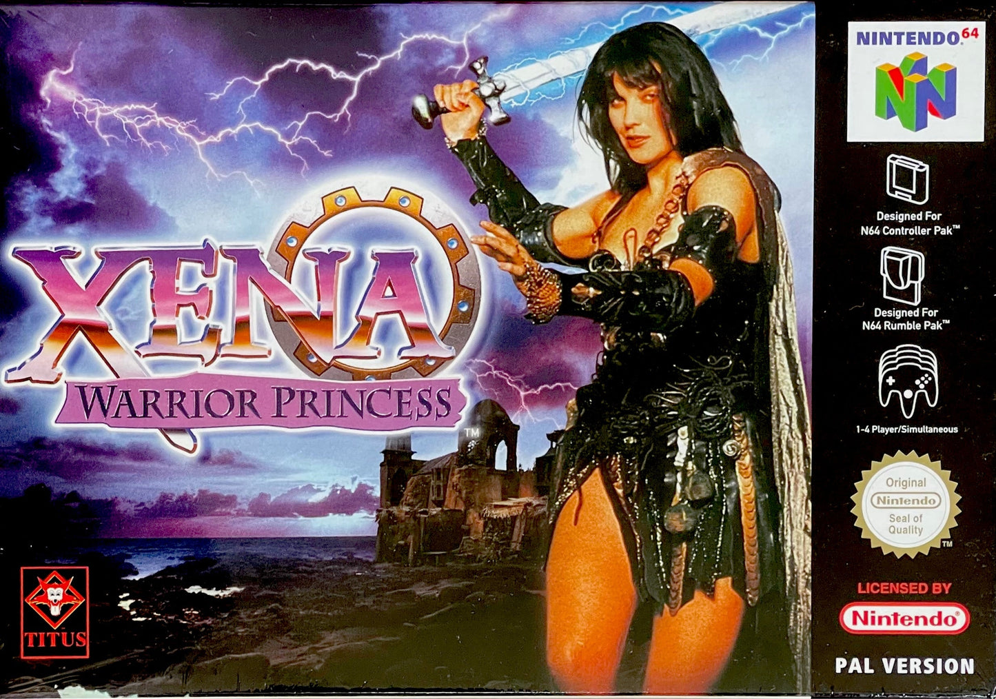Caja de Coleccionista - N64 Xena Warrior Princess - 6 unidades