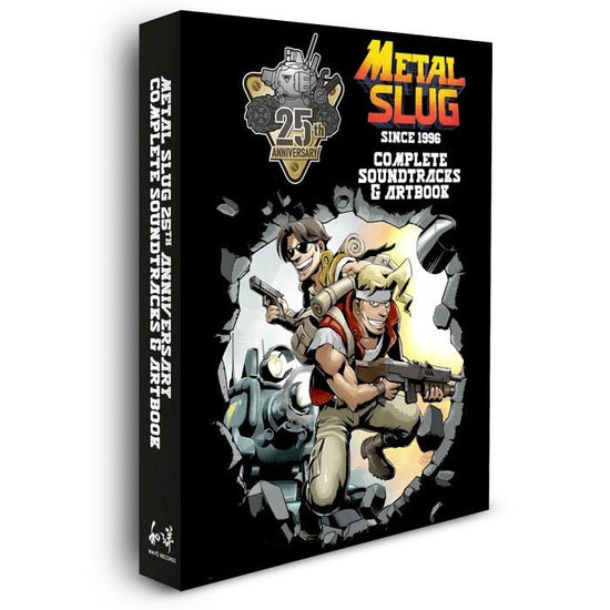 Metal Slug Banda Sonora Completa & Libro de Arte con Emblema edición limitada