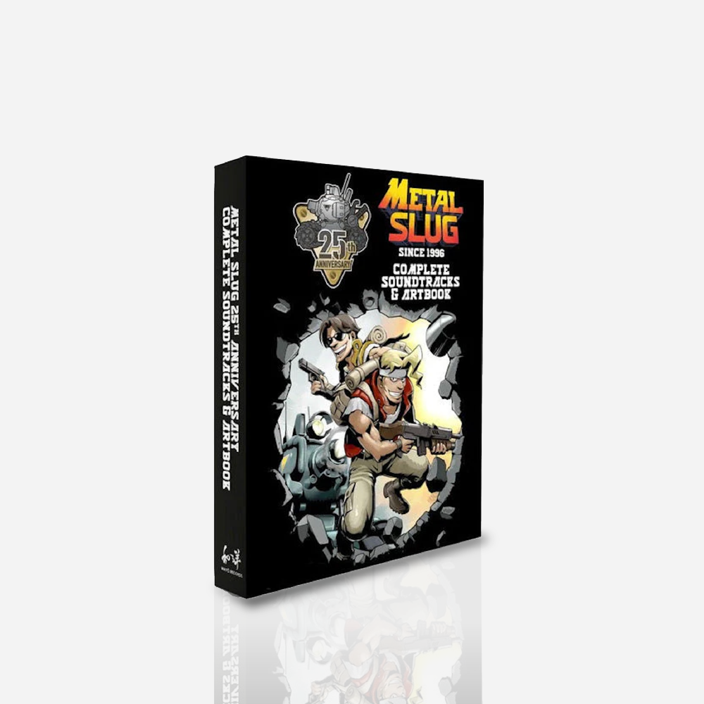 Metal Slug Banda Sonora Completa & Libro de Arte con Emblema edición limitada