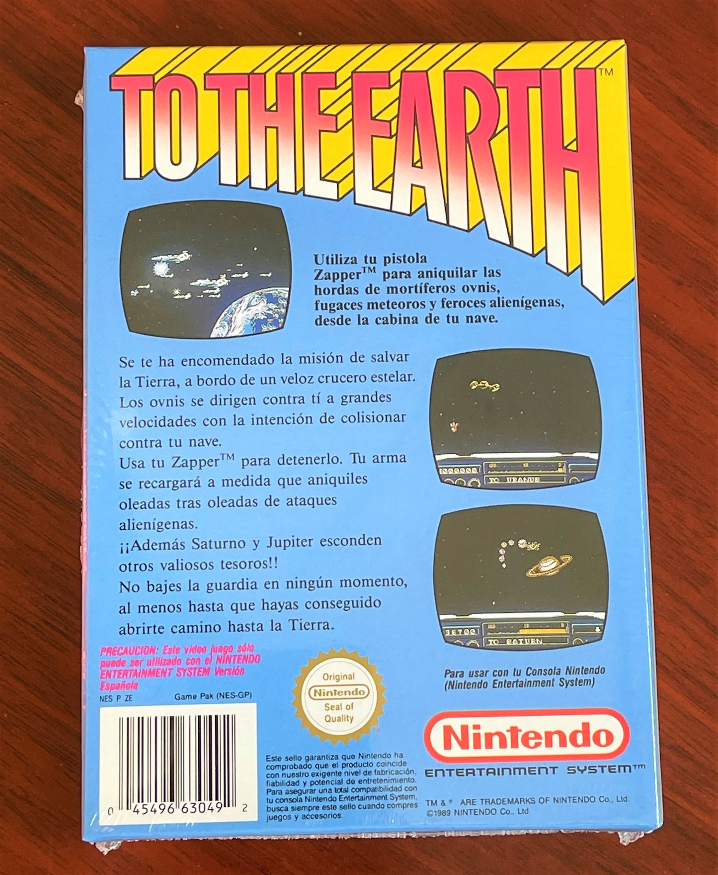 NES To the Earth - Caja Sellada (6 Unidades) | Edición de Colección