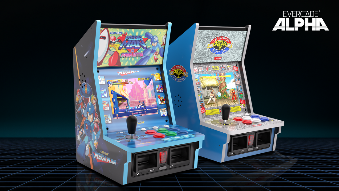 Evercade Alpha Bartop Arcade: Ediciones Mega Man y Street Fighter