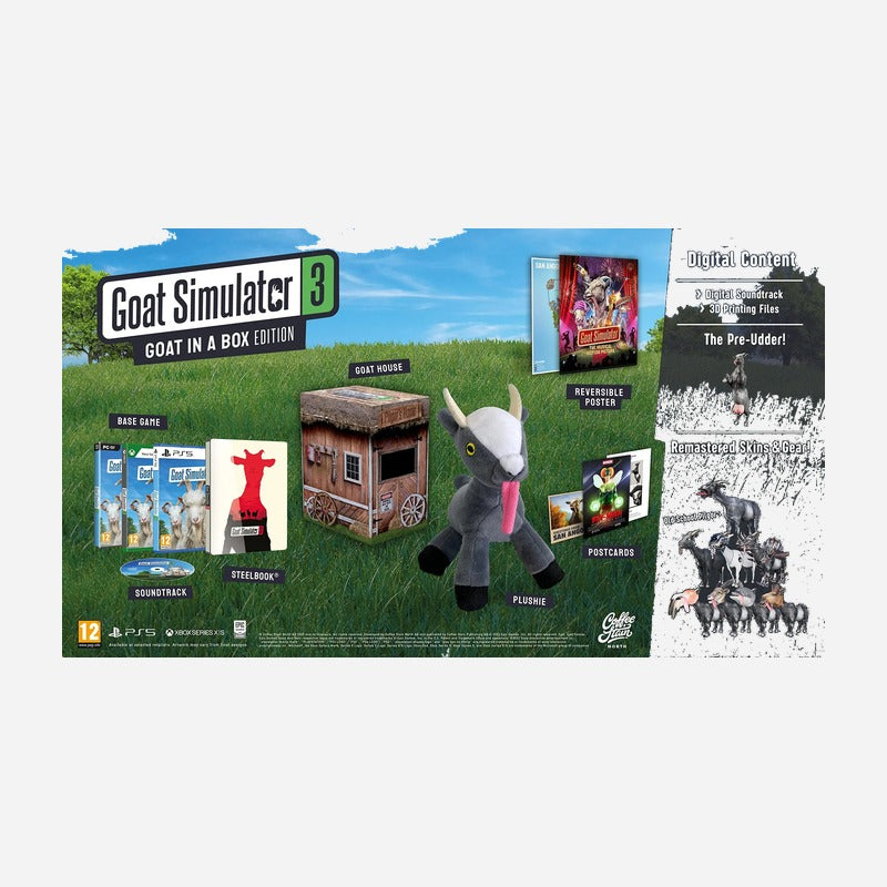 PS5 Goat Simulator 3 Goat In A Box Edition
