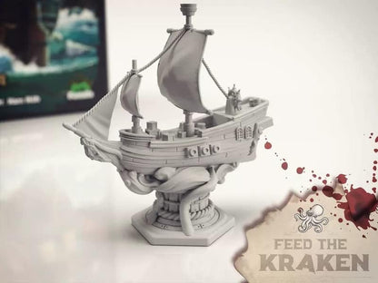 Juego de Mesa Feed The Kraken: Edición Deluxe