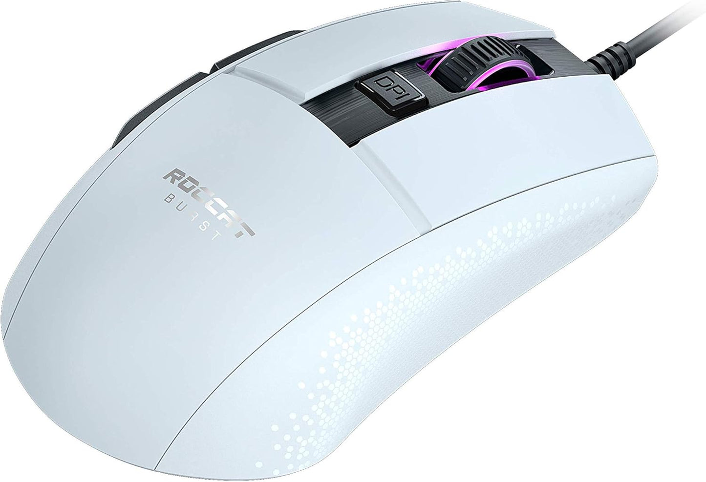 PC Roccat Burst Core Ratón Blanco