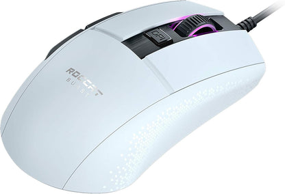 PC Roccat Burst Core Ratón Blanco