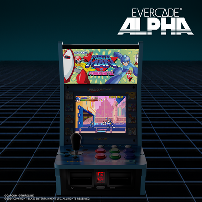 Evercade Alpha Mega Man Bartop Arcade