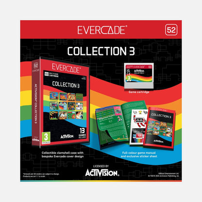 Cartucho Evercade Activision Collection 3