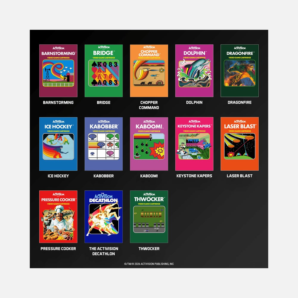 Cartucho Evercade Activision Collection 3