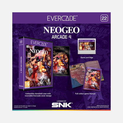 Cartucho Evercade NEOGEO Arcade 4