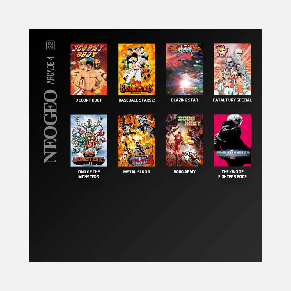 Cartucho Evercade NEOGEO Arcade 4