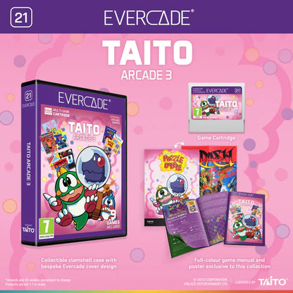 Cartucho Evercade Taito Arcade 3