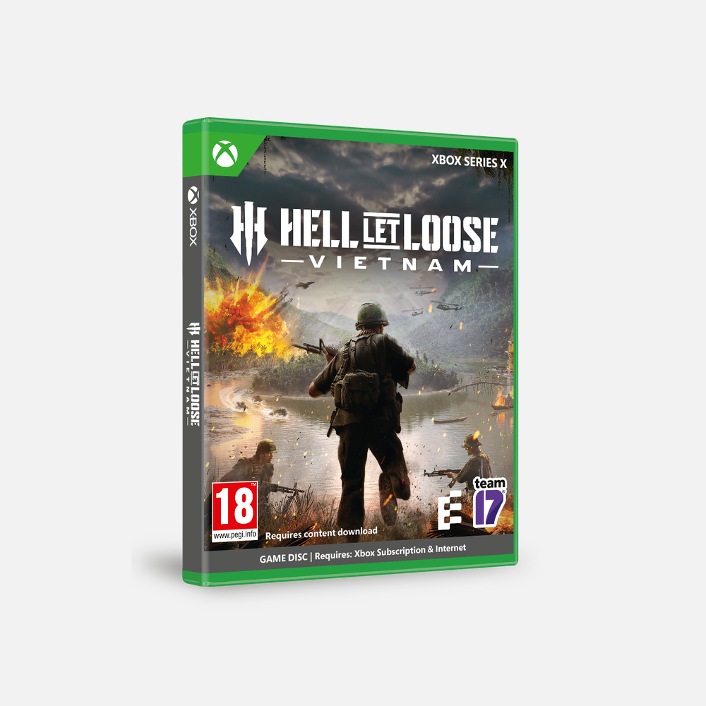 Hell Let Loose: Vietnam Xbox Series X — boxshot 3D