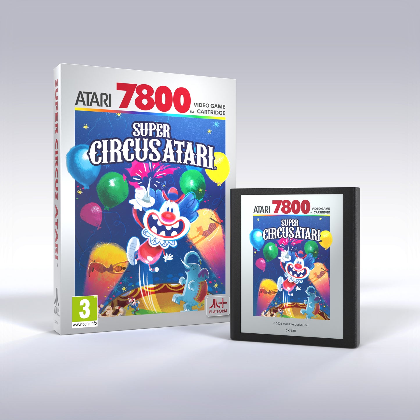 Atari Super Circus 7800