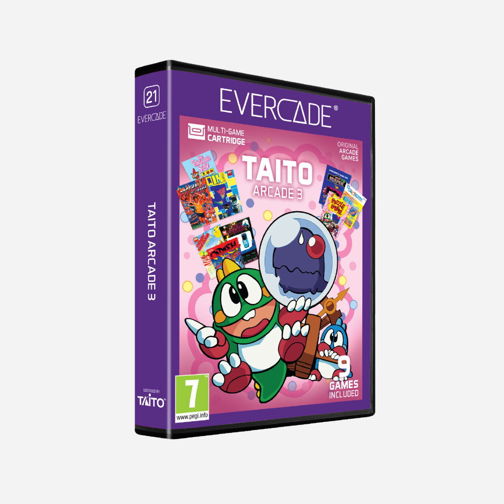 Cartucho Evercade Taito Arcade 3