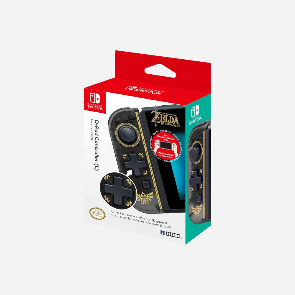 HORI Switch D-Pad izquierdo Zelda modo portatil