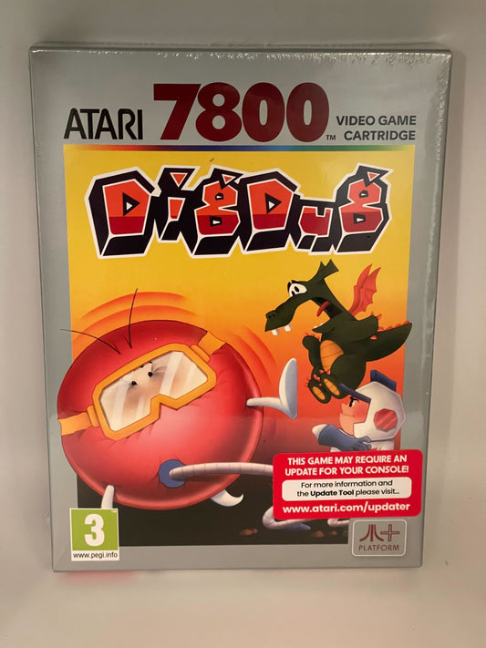 Atari 7800 Dig Dug